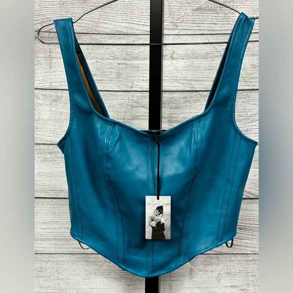 Sincerly Jules Tops - Sincerely Jewels Coraet Top NWT